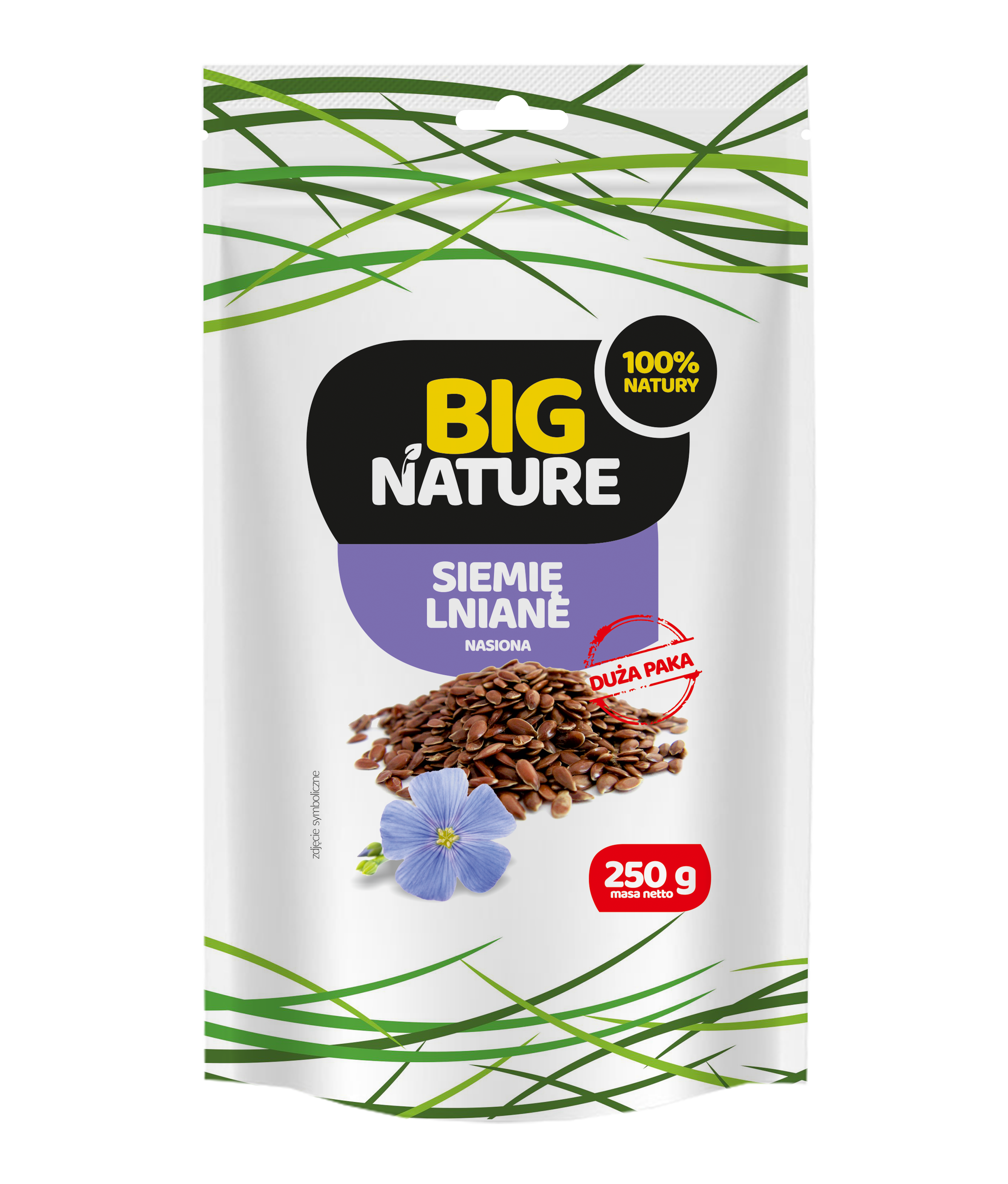 BIG NATURE Siemię lniane nasiona