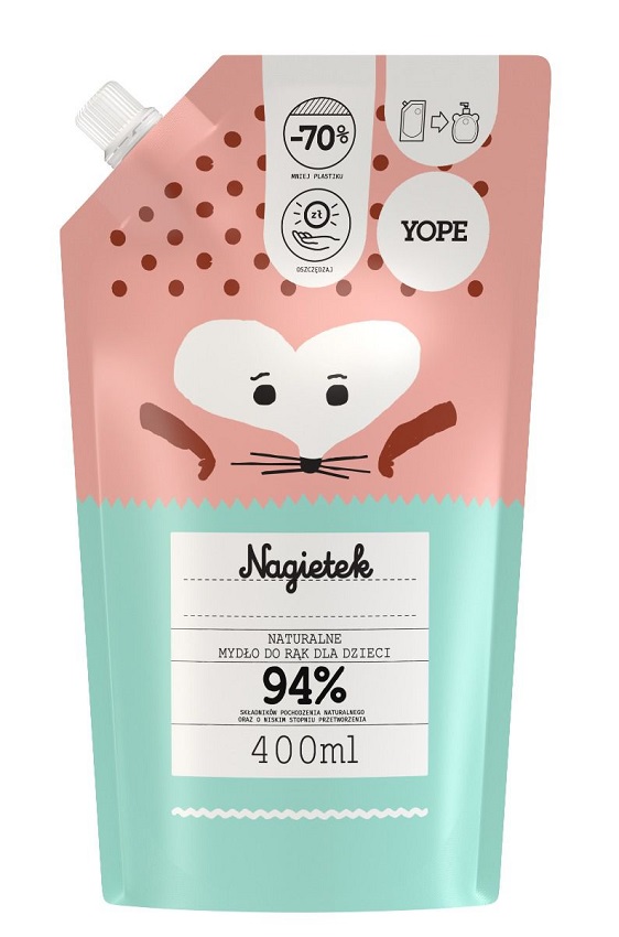 YOPE Mydło Dziecięce Nagietek - uzupełnienie