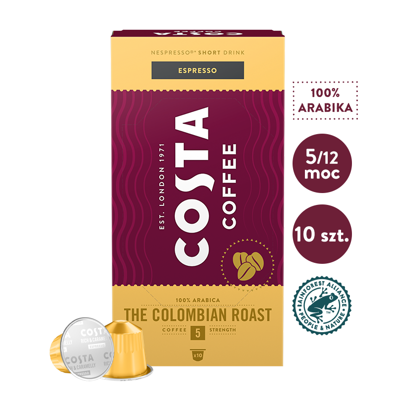COSTA COFFEE Colombia Roast kawa w kapsułkach