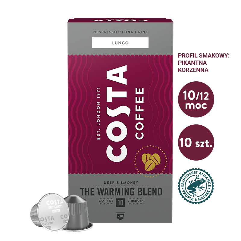 COSTA COFFEE Warming Blend Lungo kawa w kapsułkach