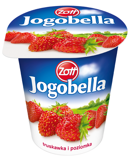 ZOTT Jogobella Classics Jogurt truskawka i poziomka