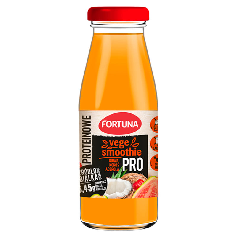 FORTUNA Vege Smoothie proteinowe guava kokos acerola frisco.pl