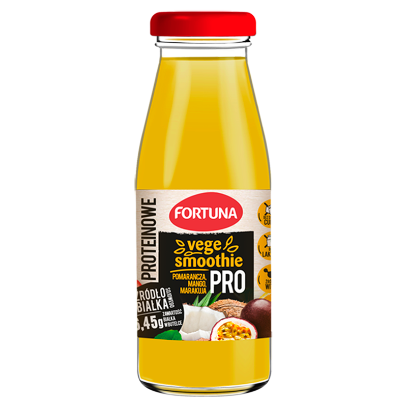 FORTUNA Vege Smoothie proteinowe pomarańcza, mango, marakuja frisco.pl