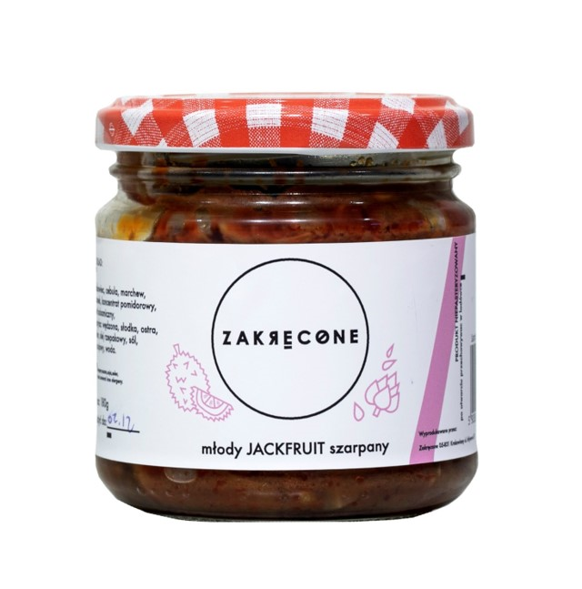 ZAKRĘCONE Chlebowiec szarpany (vegan pulled pork)