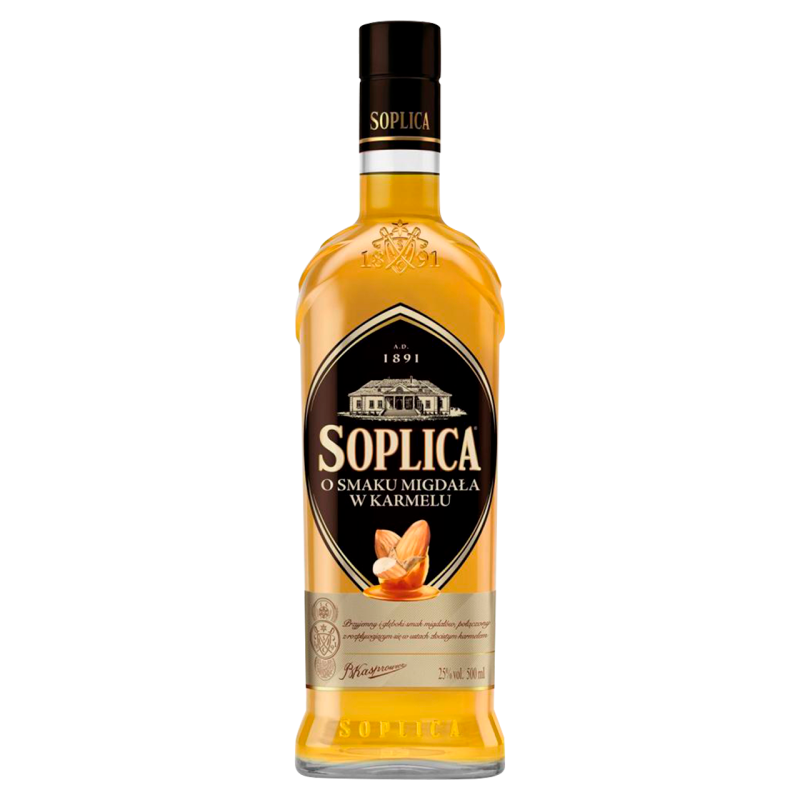 SOPLICA Migdał w karmelu