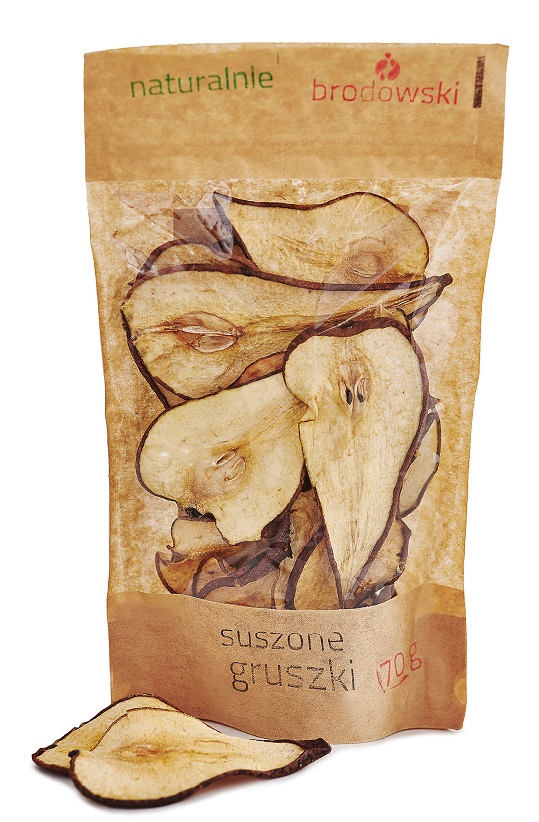 NATURALNIE BRODOWSKI Suszone gruszki plastry