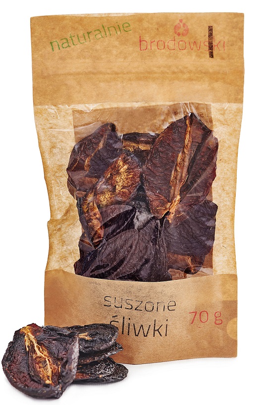 NATURALNIE BRODOWSKI Suszone śliwki bez pestki