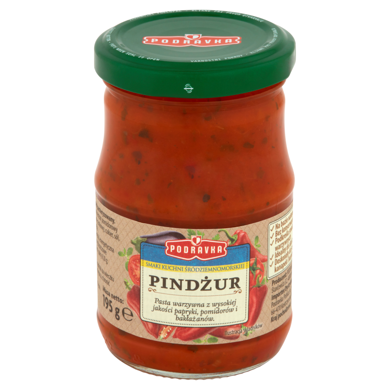 PODRAVKA Pindżur - dodatek do dań z papryki, bakłażana i pomidorów frisco.pl