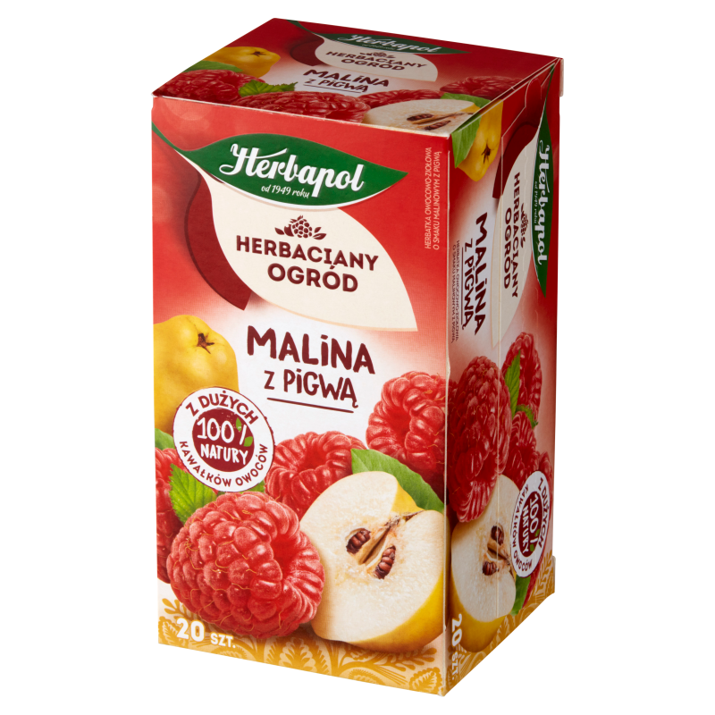 HERBAPOL Malina z pigwą 20 torebek ex. frisco.pl