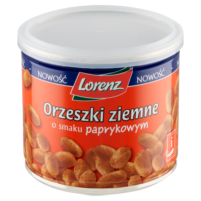 LORENZ Orzeszki ziemne o smaku paprykowym - puszka
