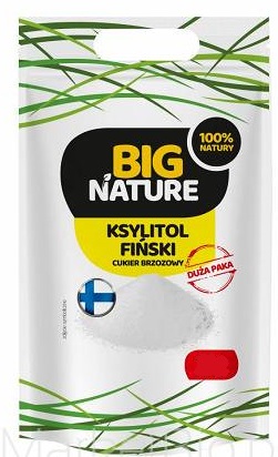 BIG NATURE Ksylitol fiński (cukier brzozowy)