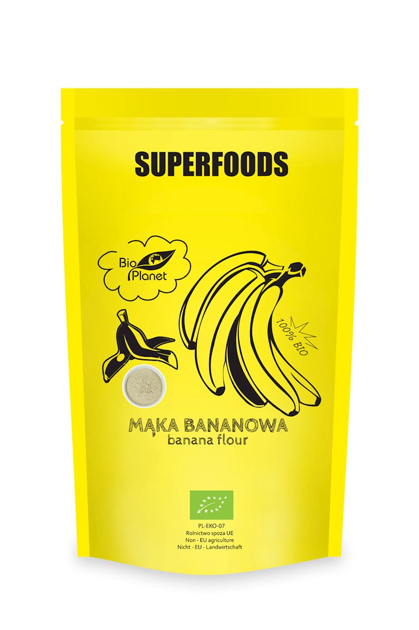 BIO PLANET Mąka bananowa BIO