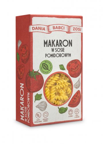 DANIA BABCI ZOSI Makaron w sosie pomidorowym