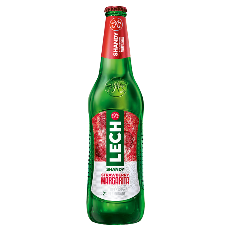 LECH SHANDY Strawberry Piwo (cena zawiera 0,50 zł kaucji za butelkę)