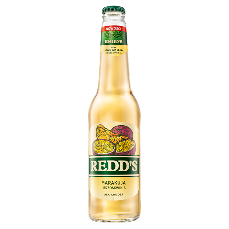 REDDS MARAKUJA I BRZOSKWINIA Piwo (butelka bezzwrotna)