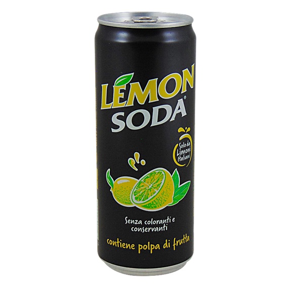 LEMON SODA Napój musujący cytrynowy
