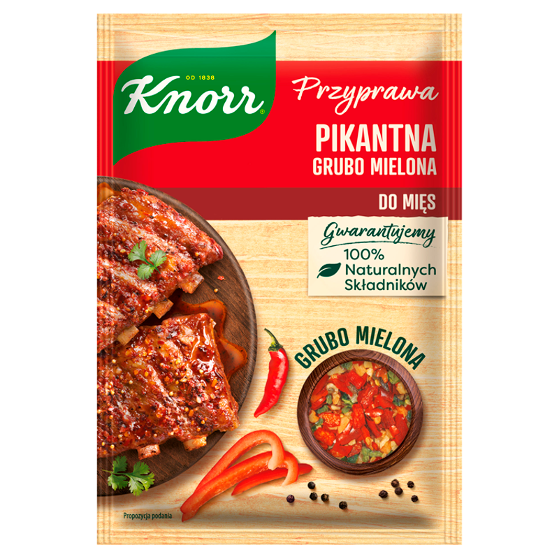 KNORR Przyprawa pikantna grubo mielona (do mięs) frisco.pl