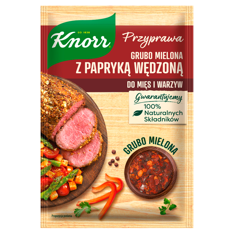 KNORR Przyprawa z papryką wędzoną grubo mielona (do mięs i warzyw) frisco.pl