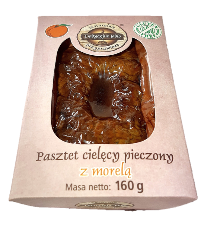 TRADYCYJNE JADŁO Pasztet cielęcy z morelą pieczony