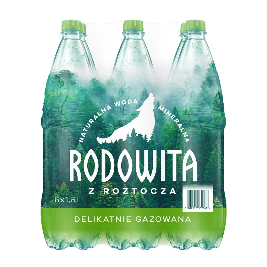 RODOWITA Woda mineralna delikatnie gazowana
