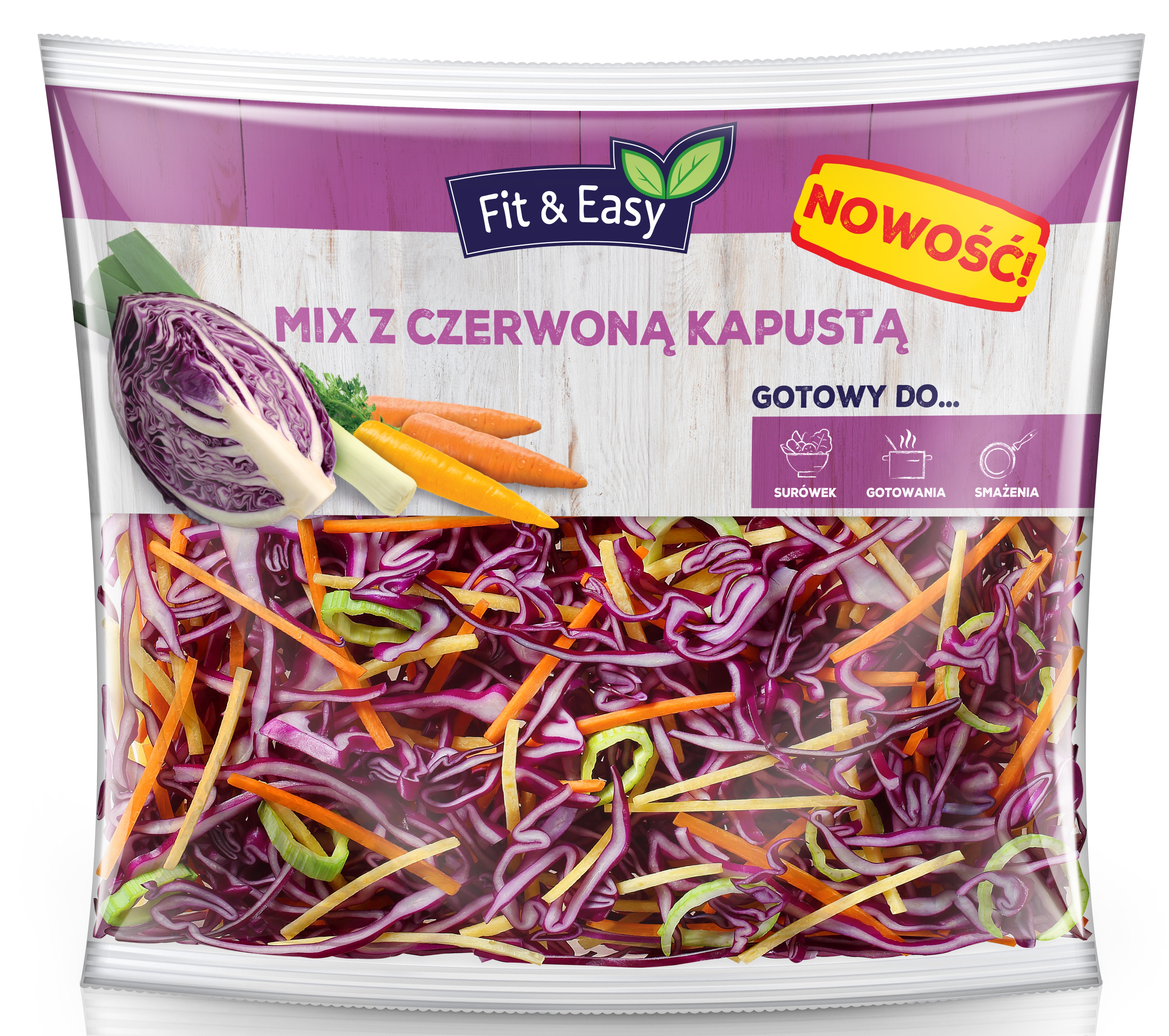 FIT&EASY Mix z czerwoną kapustą