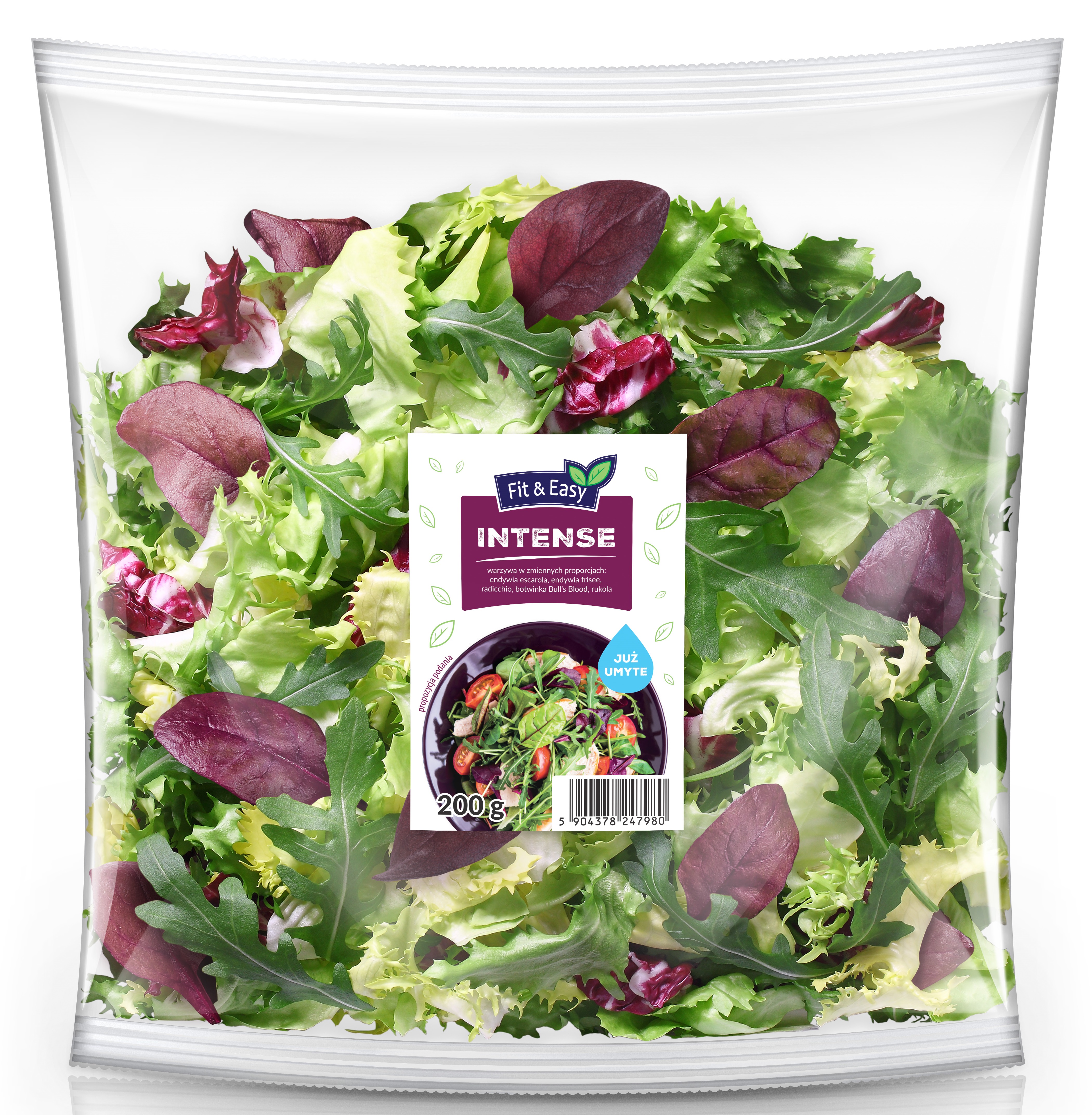 FIT&EASY Mix sałatkowy intense frisco.pl