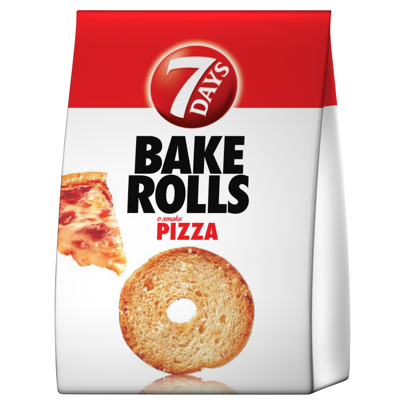 BAKE ROLLS Chrupki chlebowe o smaku pizzy frisco.pl