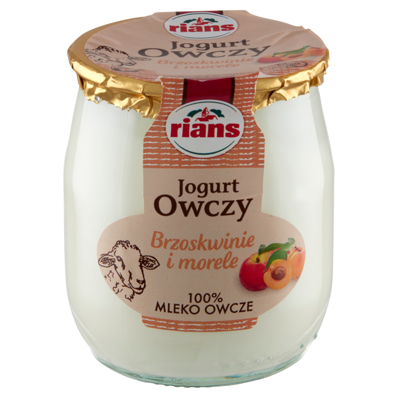 RIANS Jogurt owczy brzoskwinia- morela