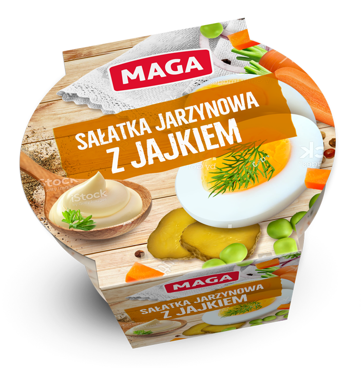 MAGA Sałatka jarzynowa z jajkiem Premium