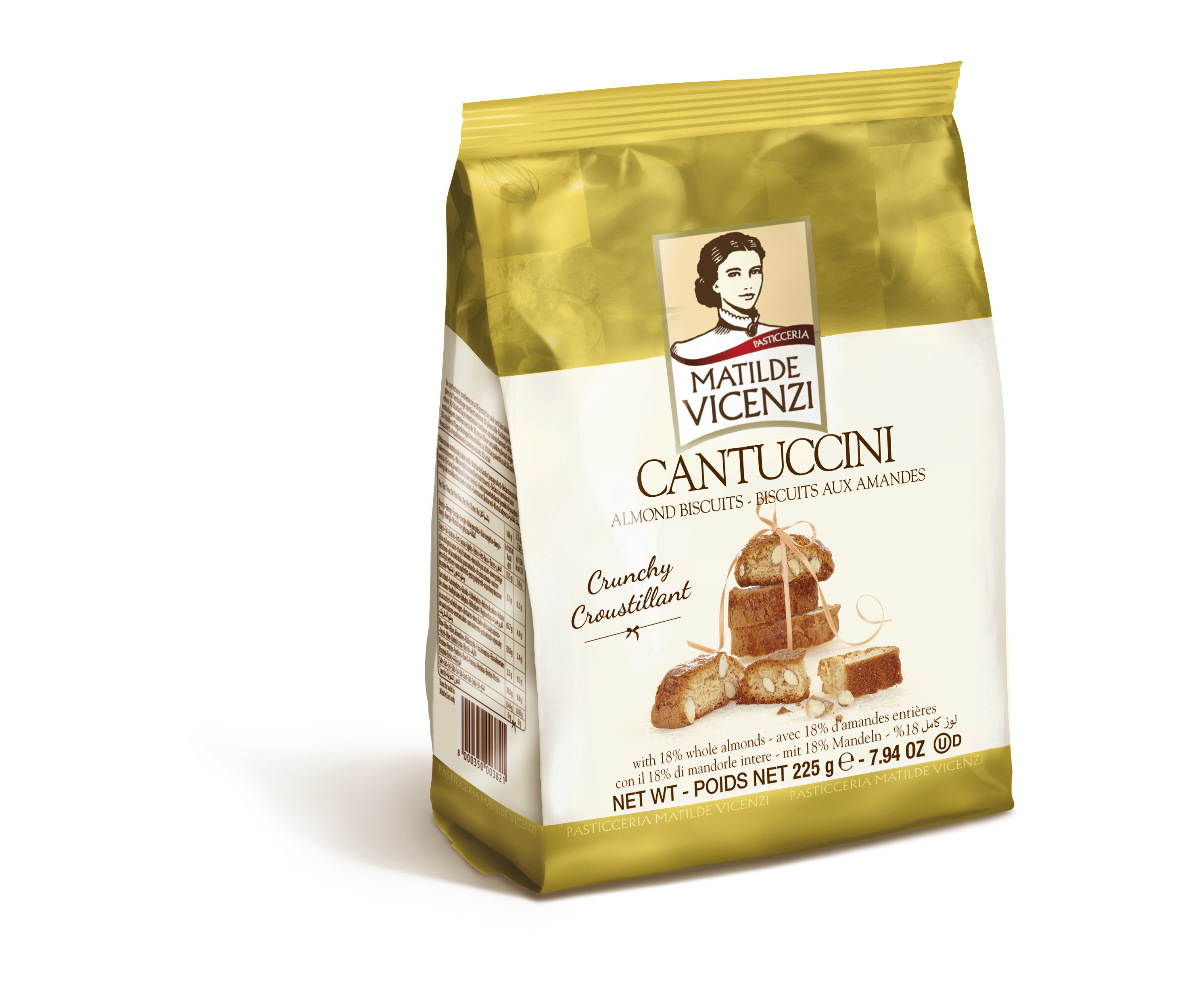VICENZI Kruche ciasteczka z migdałami Cantuccini
