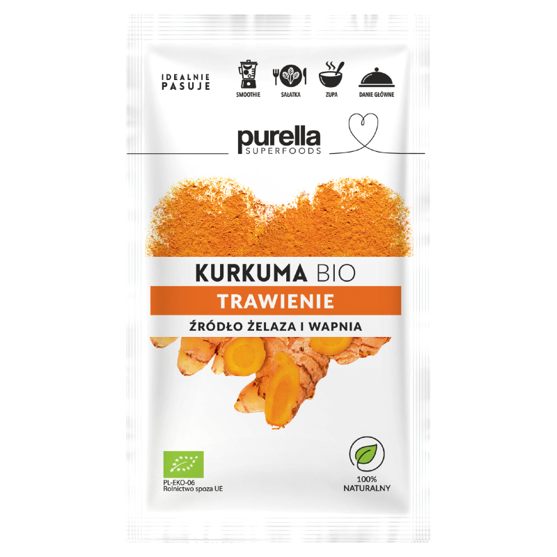 PURELLA SUPERFOODS Kurkuma Bio frisco.pl