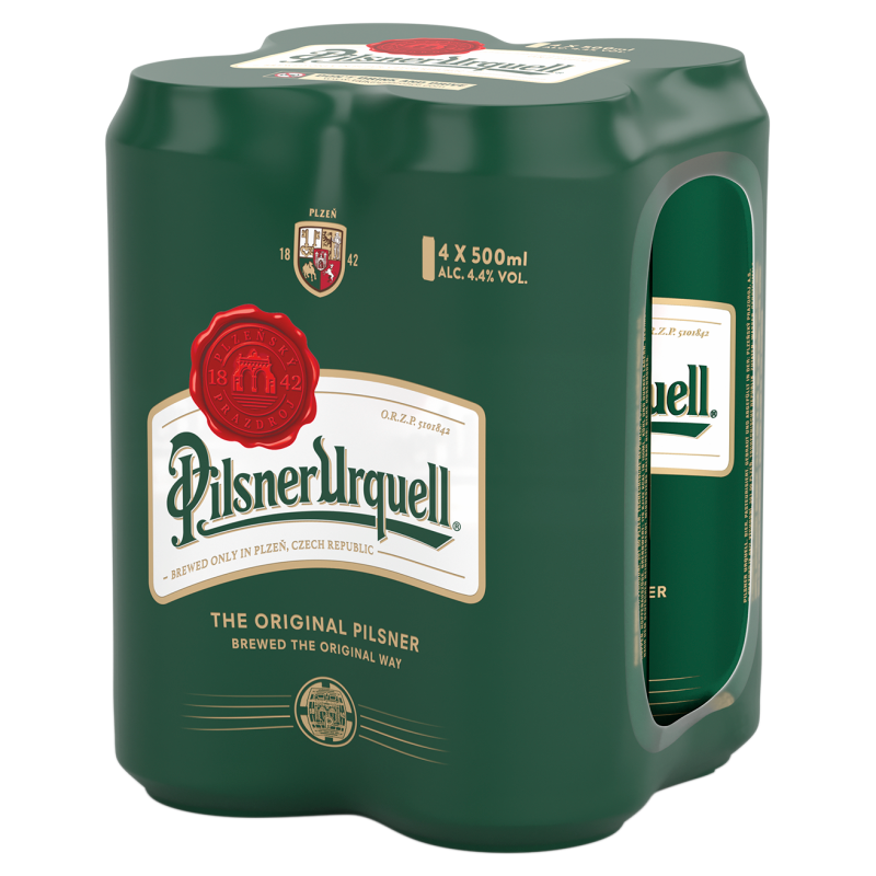 PILSNER URQUELL Piwo jasne 4x500ml (puszka)
