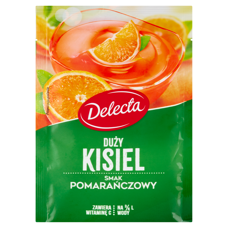DELECTA Kisiel o smaku pomarańczy frisco.pl