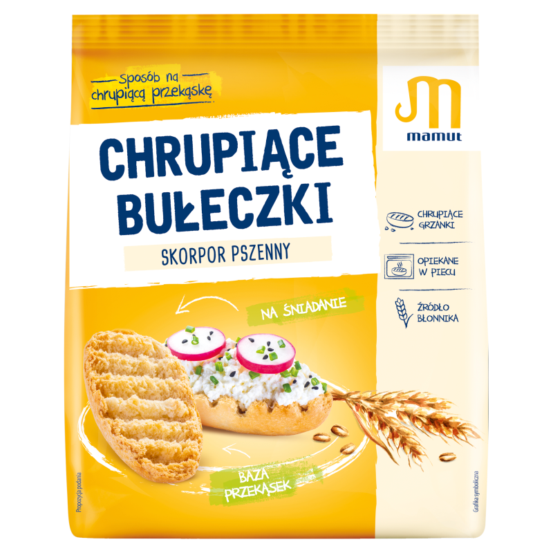 MAMUT Chrupiące bułeczki pszenne