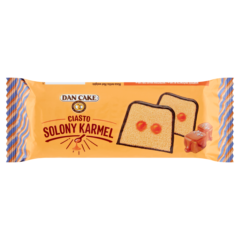 DAN CAKE Ciasto z solonym karmelem