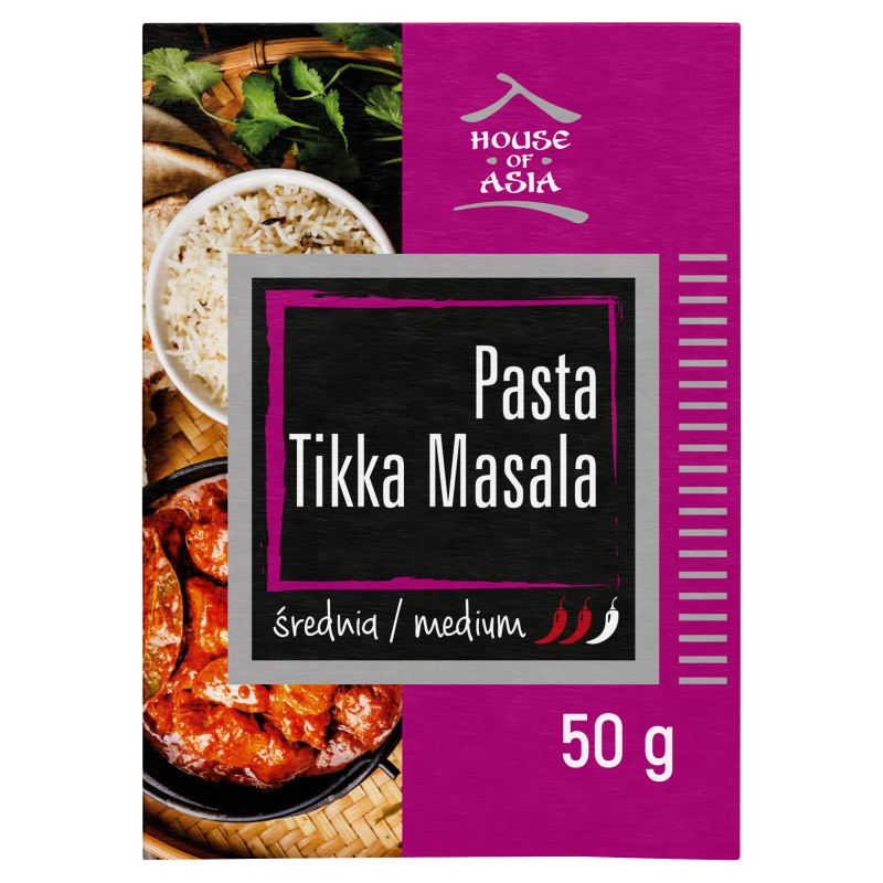 HOUSE OF ASIA Pasta Tikka Masala (średnio ostra) frisco.pl