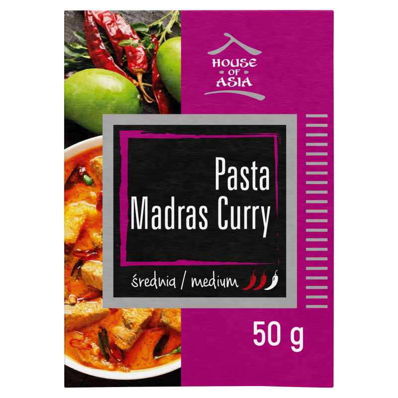HOUSE OF ASIA Pasta Madra Curry (średnio ostra) frisco.pl