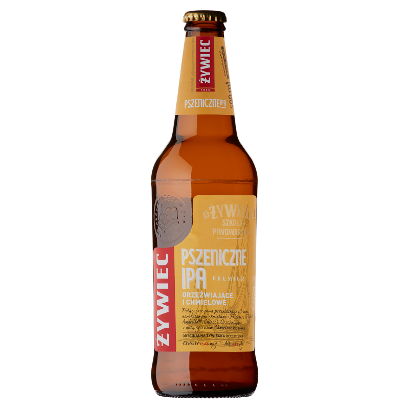 ŻYWIEC IPA Piwo Pszeniczne (cena zawiera 1 zł kaucji za butelkę)