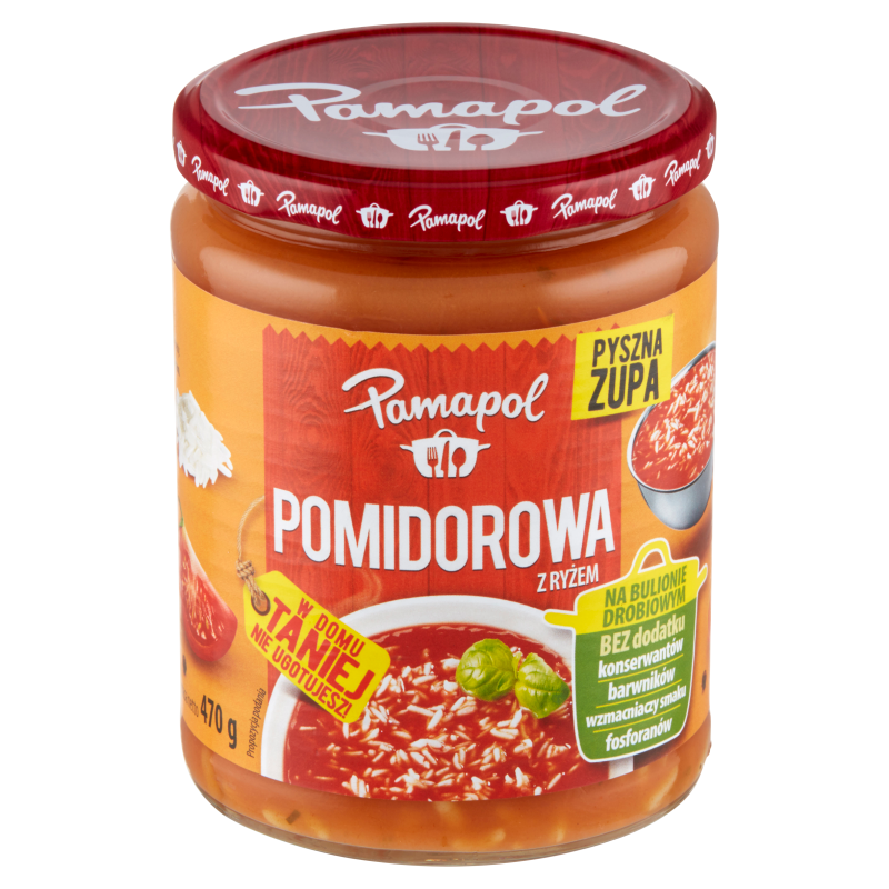 PAMAPOL Zupa pomidorowa z ryżem frisco.pl