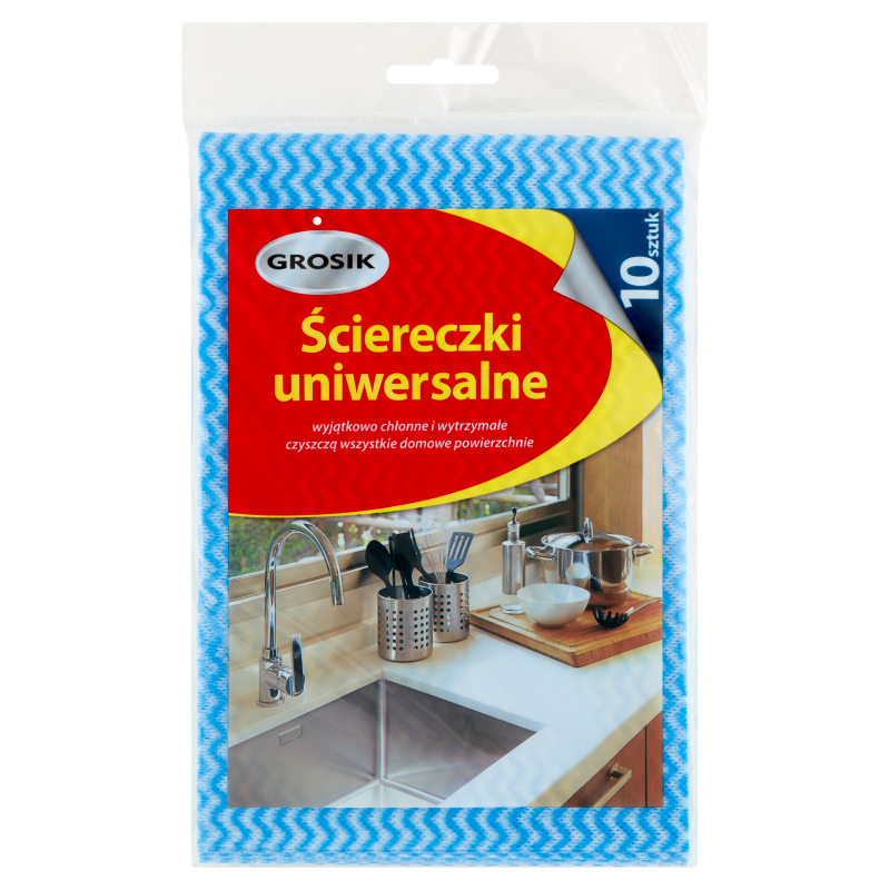 GROSIK Ścierki uniwersalne 10 szt.