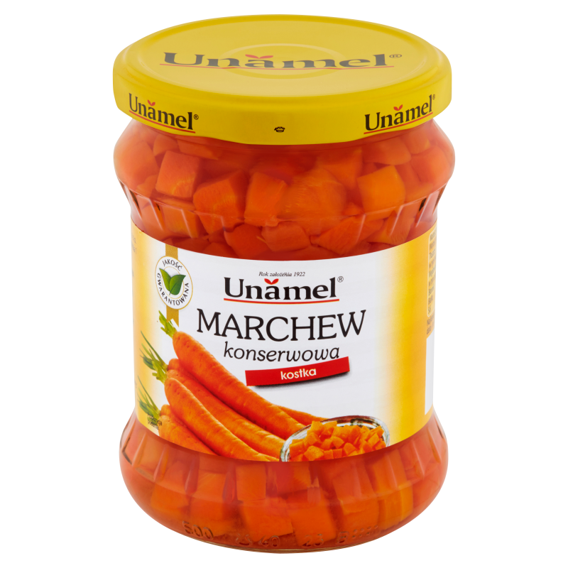 UNAMEL Marchew konserwowa kostka