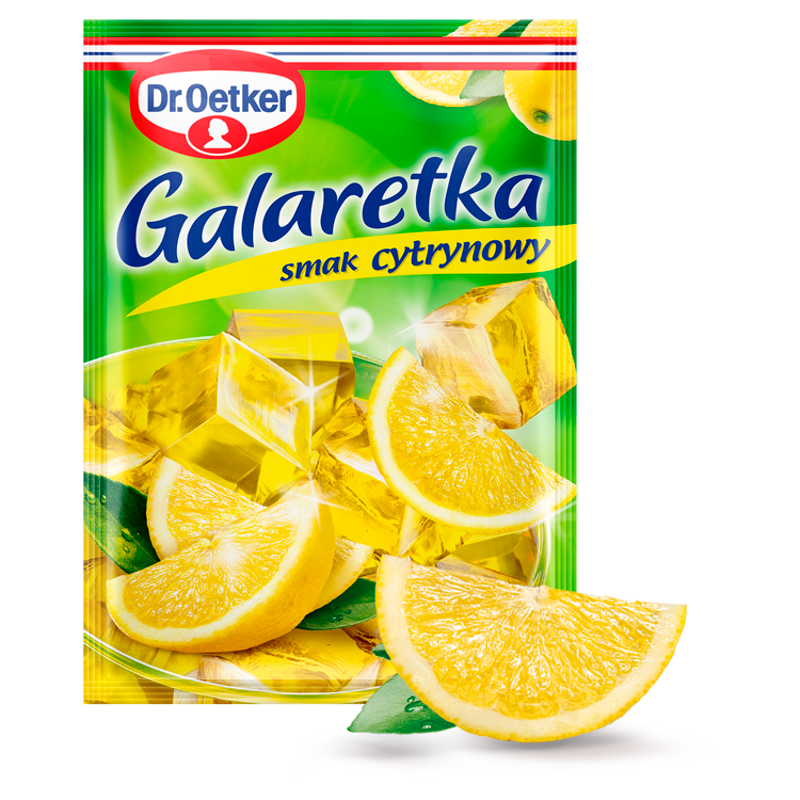 DR. OETKER Galaretka cytrynowa frisco.pl
