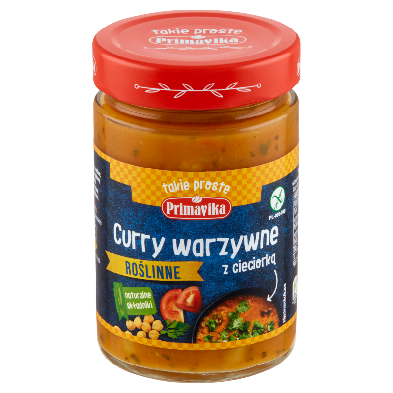 PRIMAVIKA Curry warzywne z cieciorką roślinne
