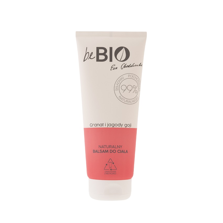 beBIO Ewa Chodakowska Naturalny balsam do ciała GRANAT I JAGODY GOJI