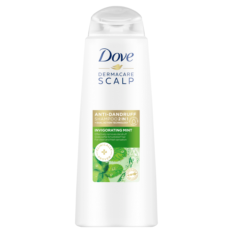 DOVE Dermacare Scalp Szampon 2w1 przeciwłupieżowy