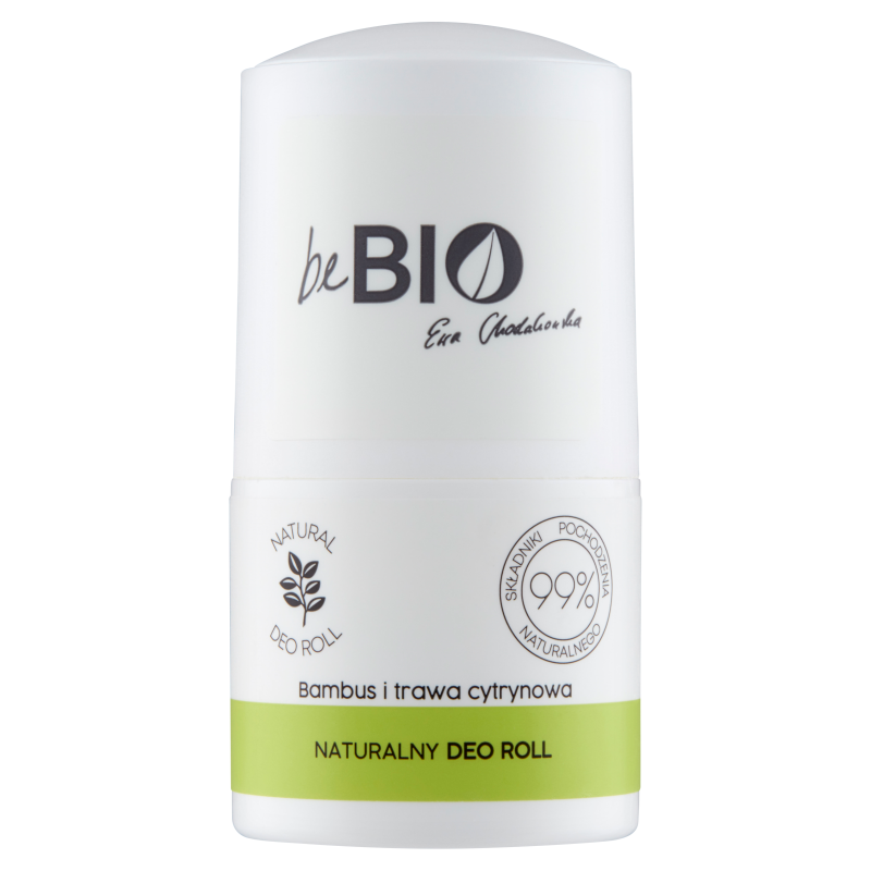 beBIO Ewa Chodakowska Naturalny deo roll-on BAMBUS I TRAWA CYTRYNOWA