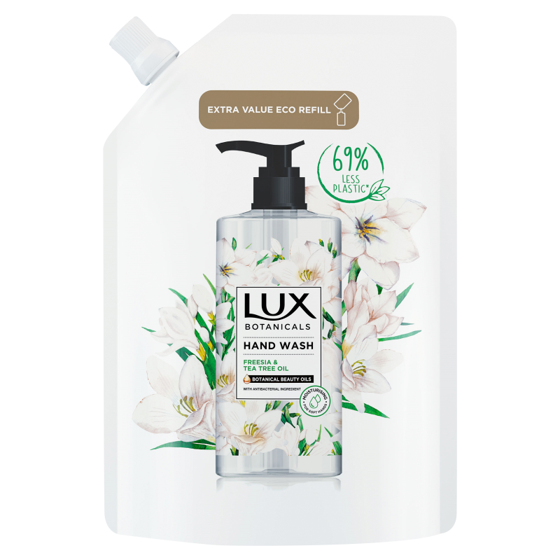 LUX Botanicals Mydło w płynie uzupełnienie Freesia & Tea Tree Oils