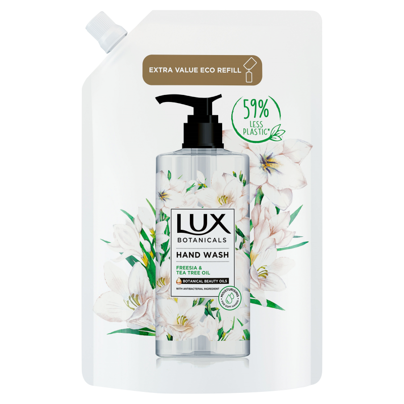 LUX Botanicals Mydło w płynie uzupełnienie Freesia and Tea Tree Oils