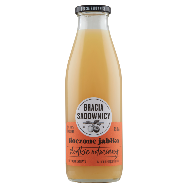 BRACIA SADOWNICY Tłoczone jabłko słodkie odmiany