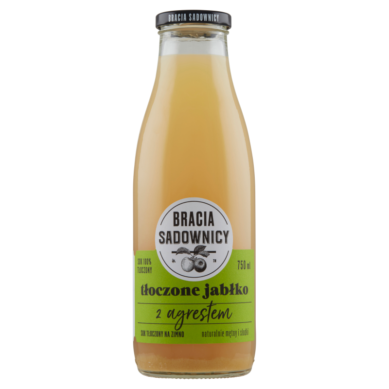 BRACIA SADOWNICY Tłoczone jabłko z agrestem